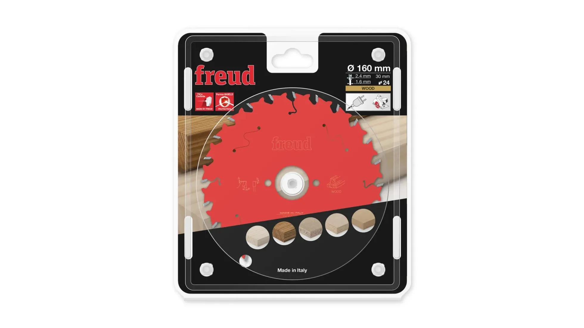 Kreissägeblatt HM 160 x 2.4/1.6 x 30 mm, Z=24