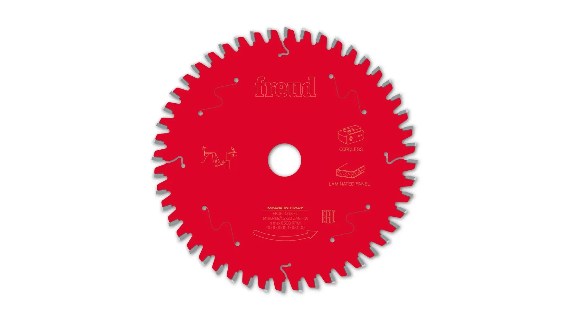 Kreissägeblatt HM 160 x 1.8/1.2 x 20 mm, Z=48