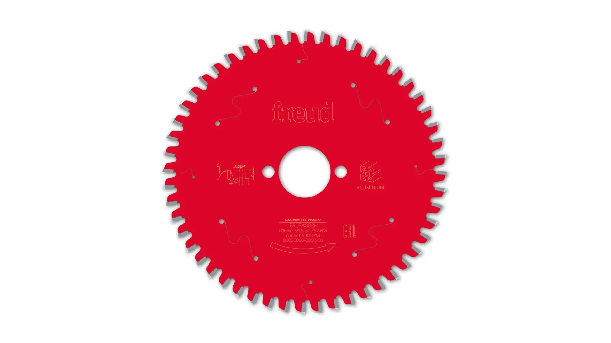 Kreissägeblatt HM 165 x 1.8/1.3 x 20 mm, Z=54