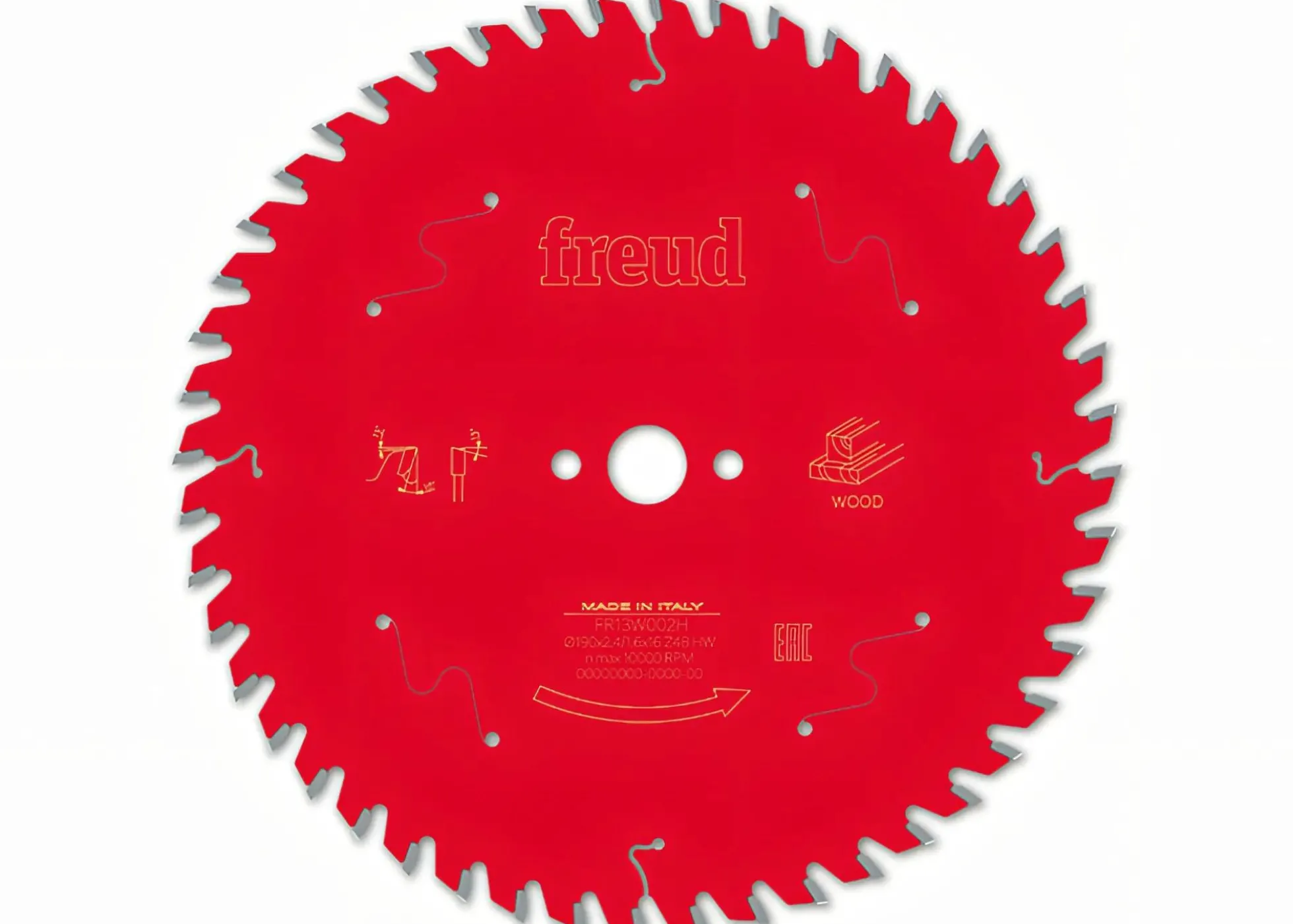 Kreissägeblatt HM 190 x 2.4/1.6 x 16 mm, Z=48