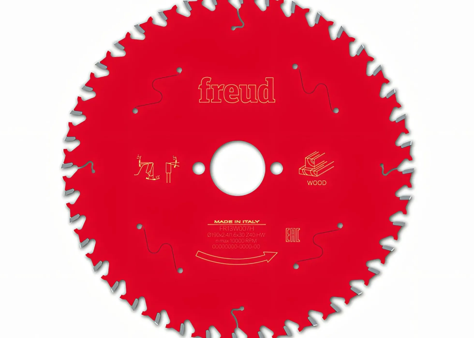 Kreissägeblatt HM 190 x 2.4/1.6 x 30 mm, Z=40