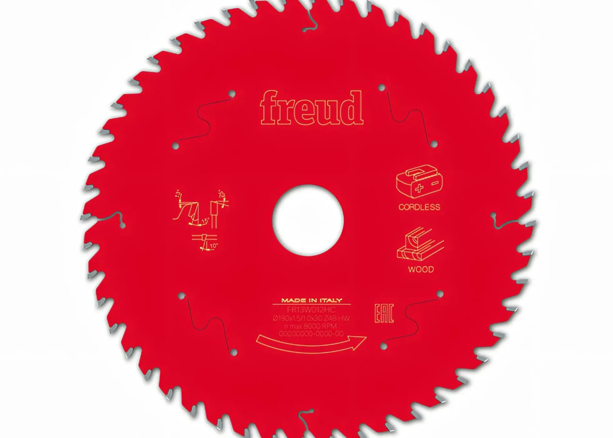 Kreissägeblatt HM 190 x 1.5/1.0 x 30 mm, Z=48