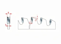 Kreissägeblatt HM 216 x 2,8/2,0 x 30 mm, Z=48
