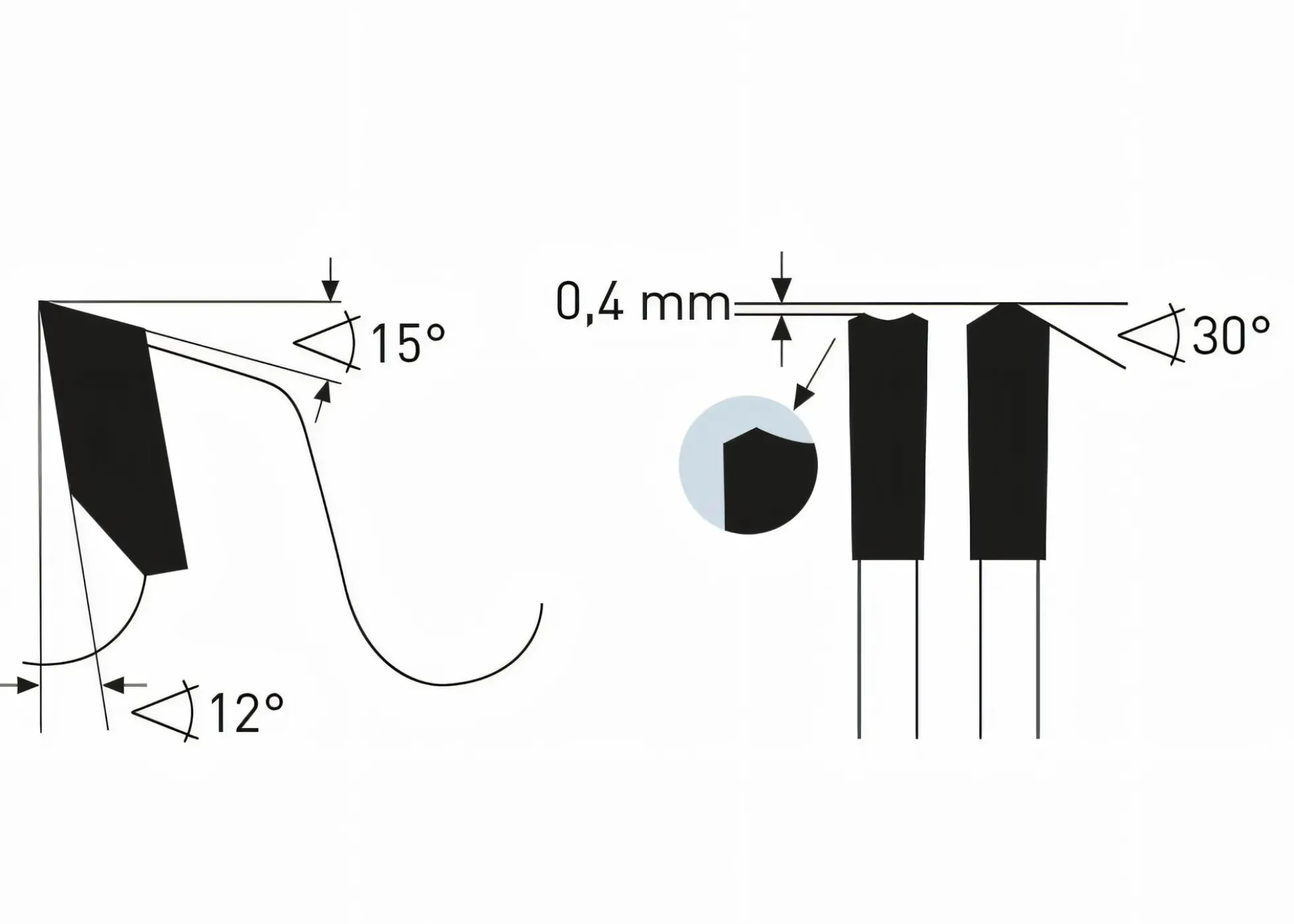 Kreissägeblatt HM 250 x 2,9/2,0 x 30 mm, Z= 60