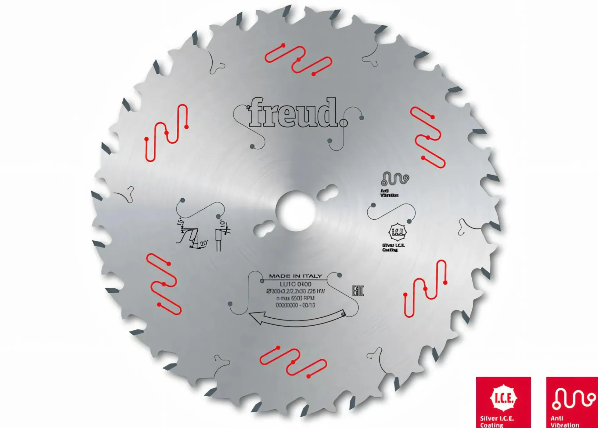 Kreissägeblatt HM 300 x 3,2/2,2 x 30 mm, Z=26