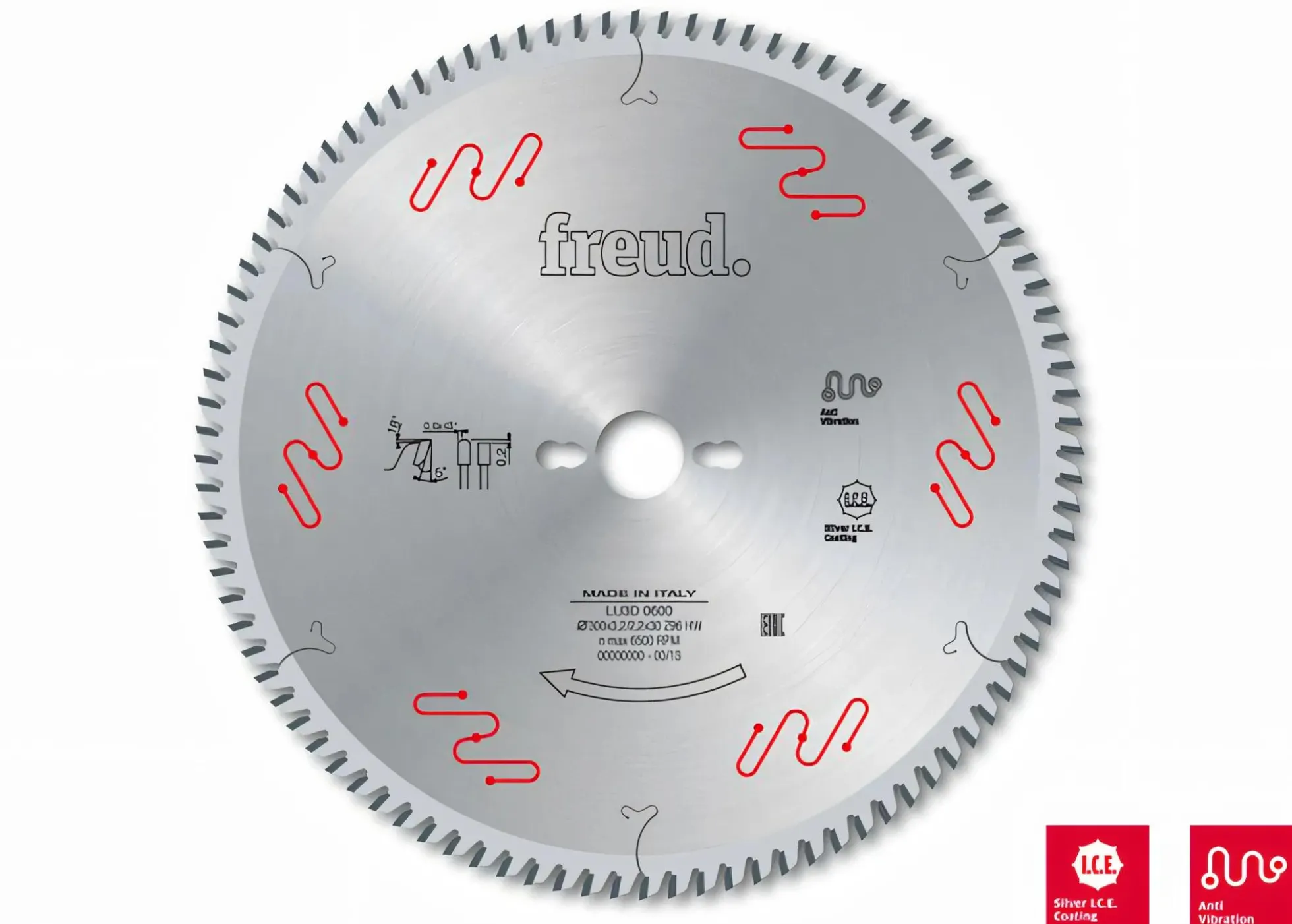 Kreissägeblatt HM 250 x 3,2/2,2 x 30 mm, Z=60 TFZ