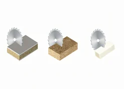 Kreissägeblatt HM 220 x 3,2/2,2 x 30 mm, Z=64 TFZ neg.