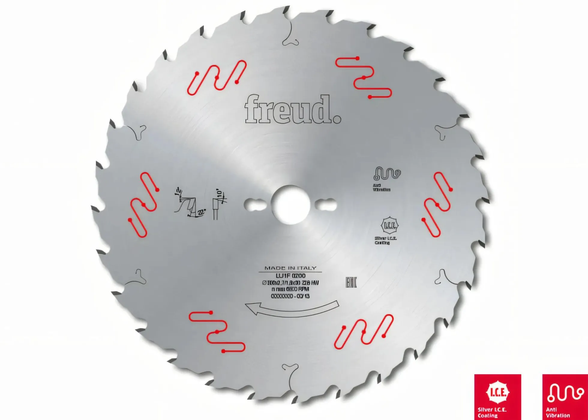 Kreissägeblatt HM 250 x 2,5/1,6 x 30 mm, Z=24 WZ