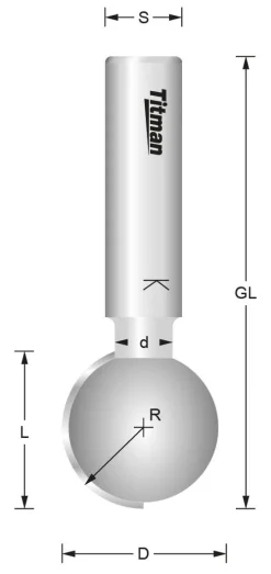 Kugelfräser HW (HM) Z1