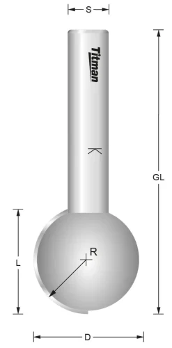 Kugelfräser HW (HM) Z1