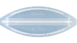 LAMELLO C20 transparente Lamelle, 250 Stück
