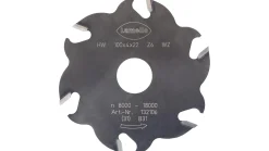 LAMELLO Nutfräser, HW, Ø100x4xØ22 mm, Z6 Wechselzahn