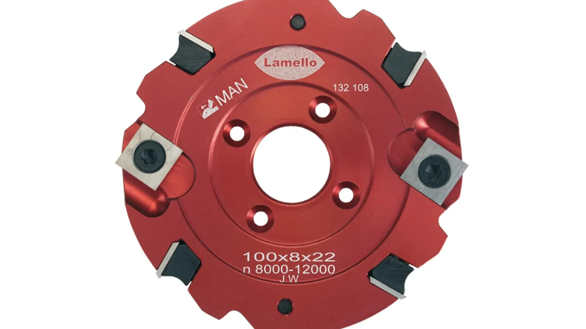 LAMELLO WP-Fräser, Clamex S-18, HW, Ø100x8xØ22 mm
