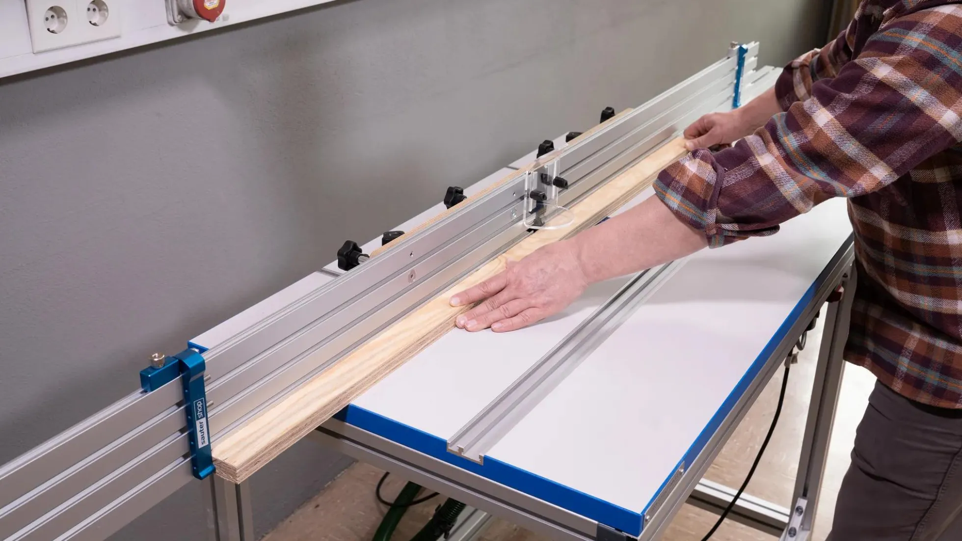 Lange Anschlagbacken für sauter Fräsanschlag FA-SA 2.0