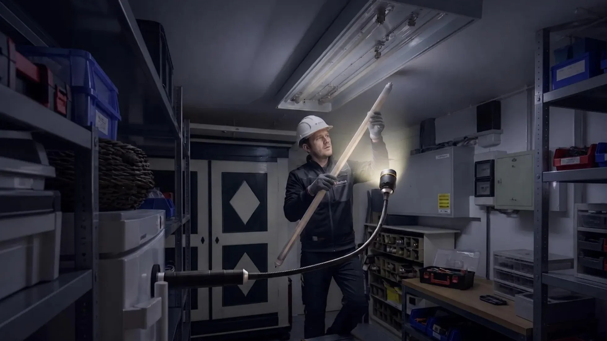 LED Akku-Arbeitsleuchte "Unplugged"
