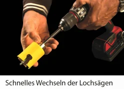Lochsäge HM Click & Drill Ø17