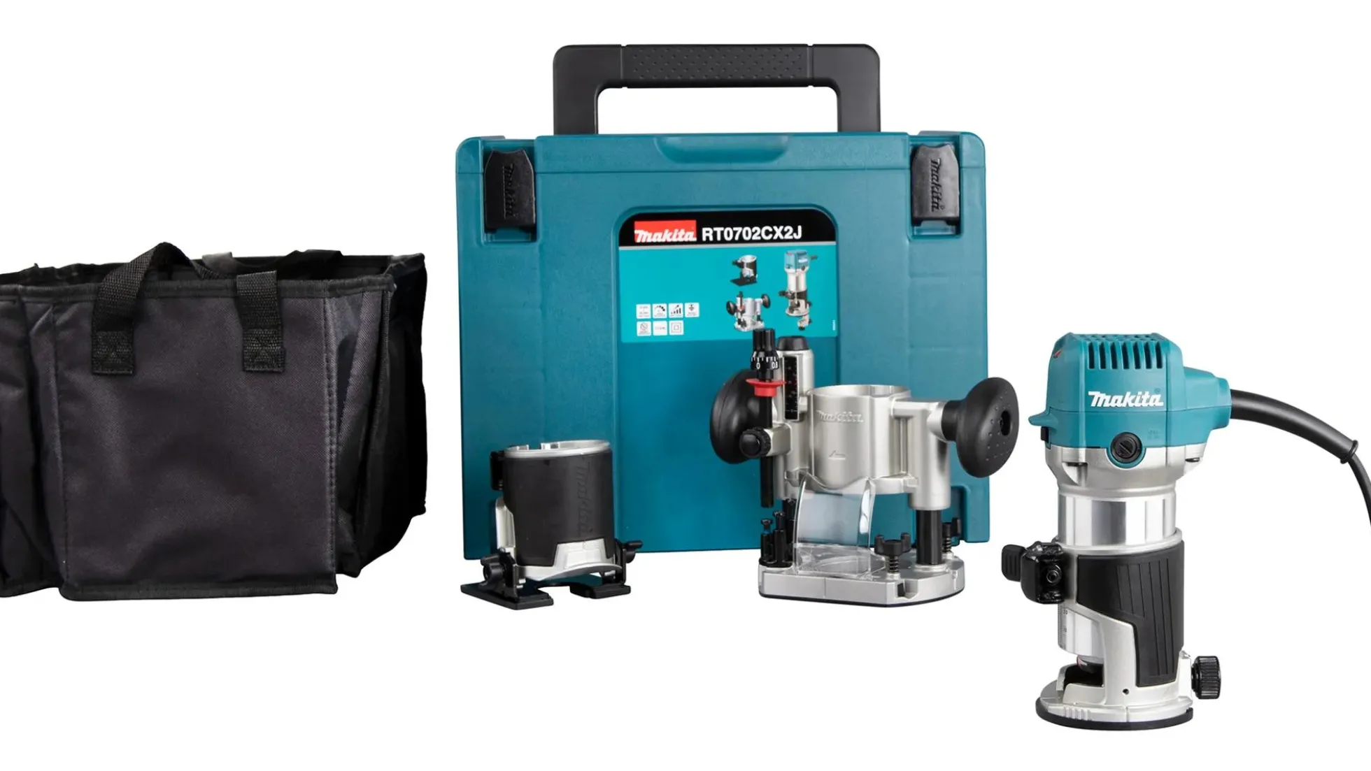 Makita Multifunktionsfräse RT0702CX2J
