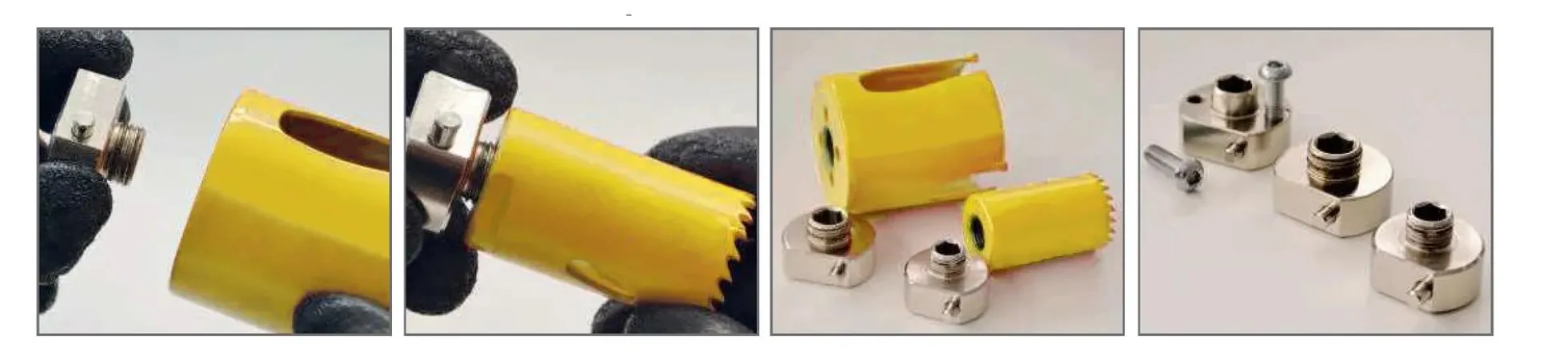 Mandrex MXqs ONE-CLICK Adapter mit 5/8"-18 UNF-Gewinde