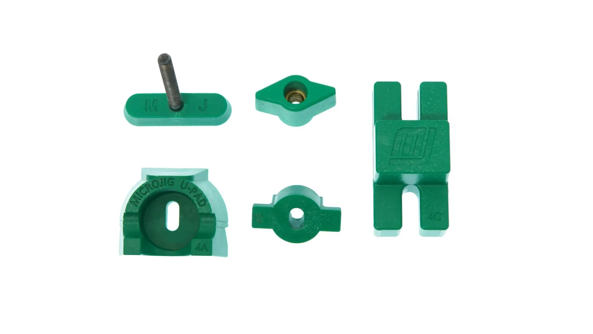 MicroJig MatchFit CNC U-Pads, 2-teilig