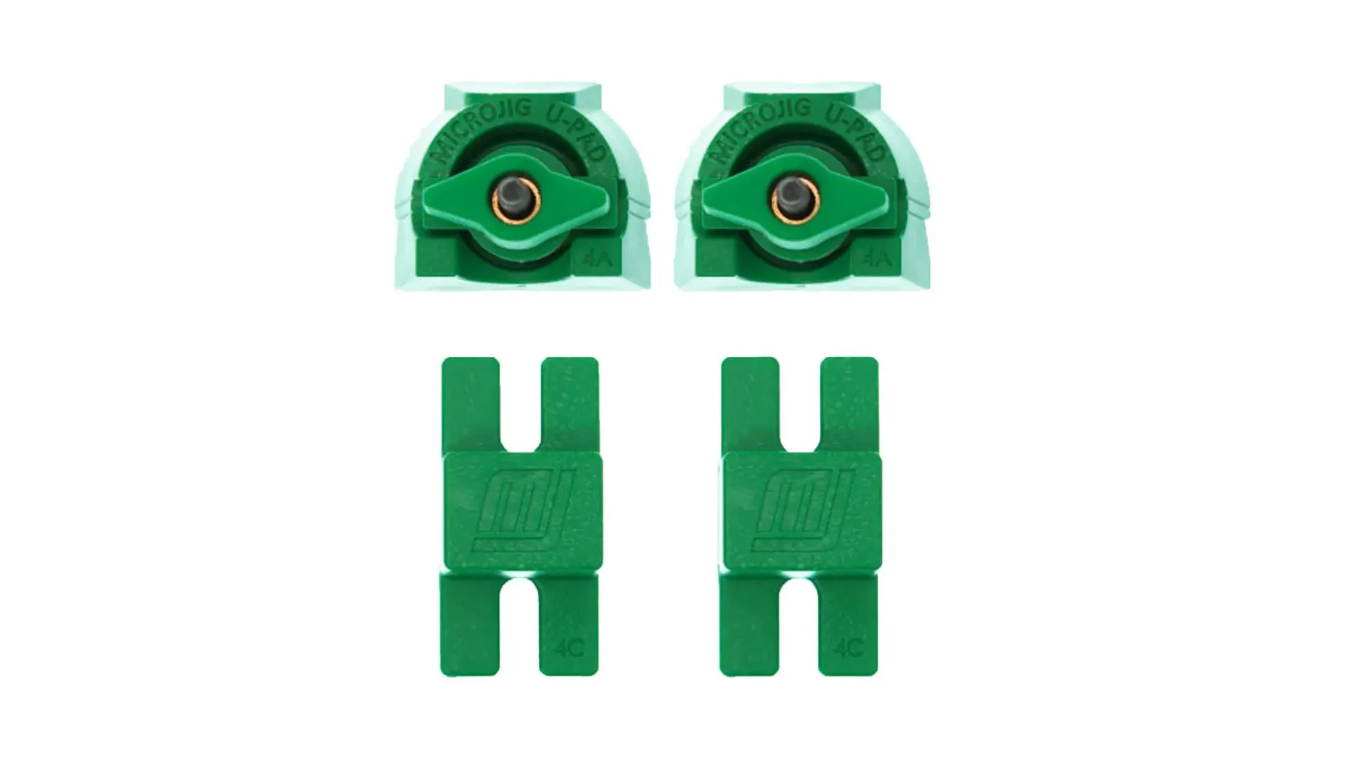 MicroJig MatchFit CNC U-Pads, 2-teilig