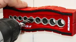 Milescraft DrillBlock+™ Bohrschablone