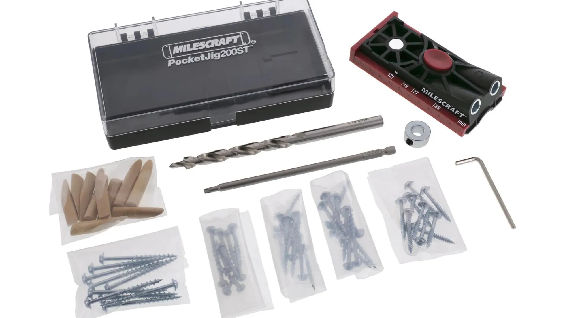 Milescraft PocketJig200ST Taschenlochbohrschablone