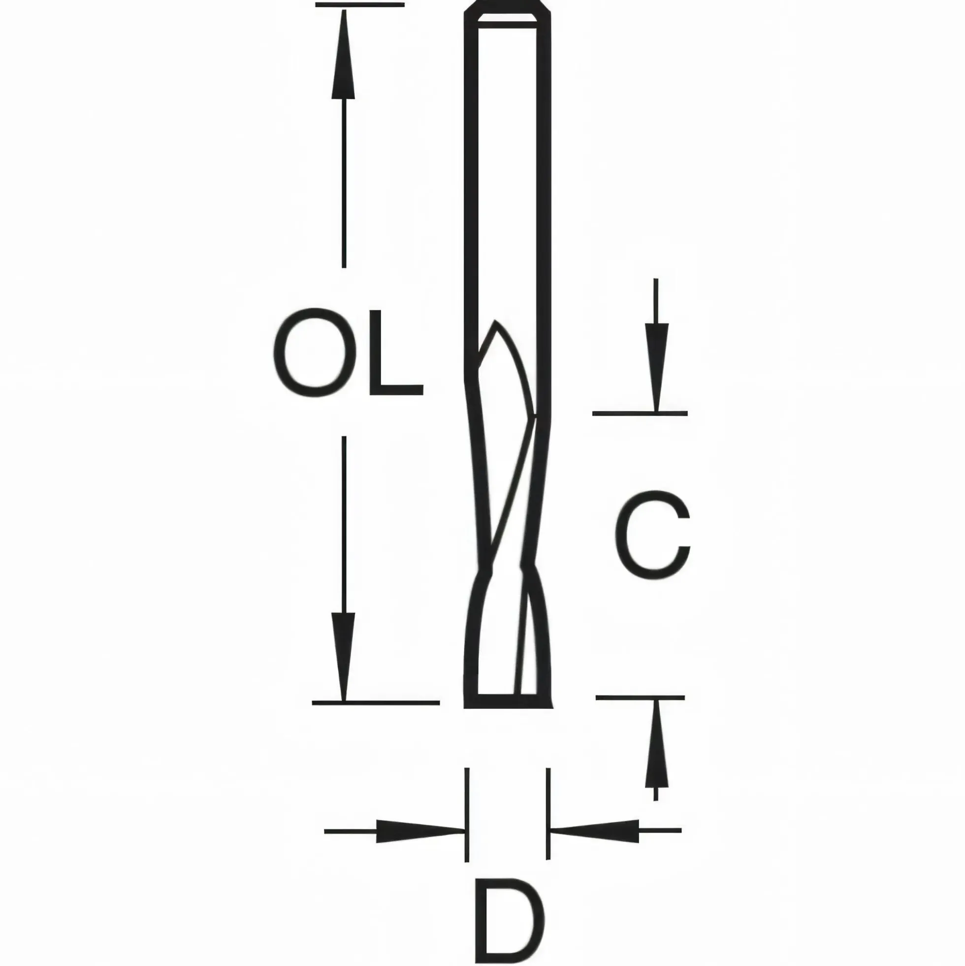 Mini Spiralnutfräser D3 S3 RD