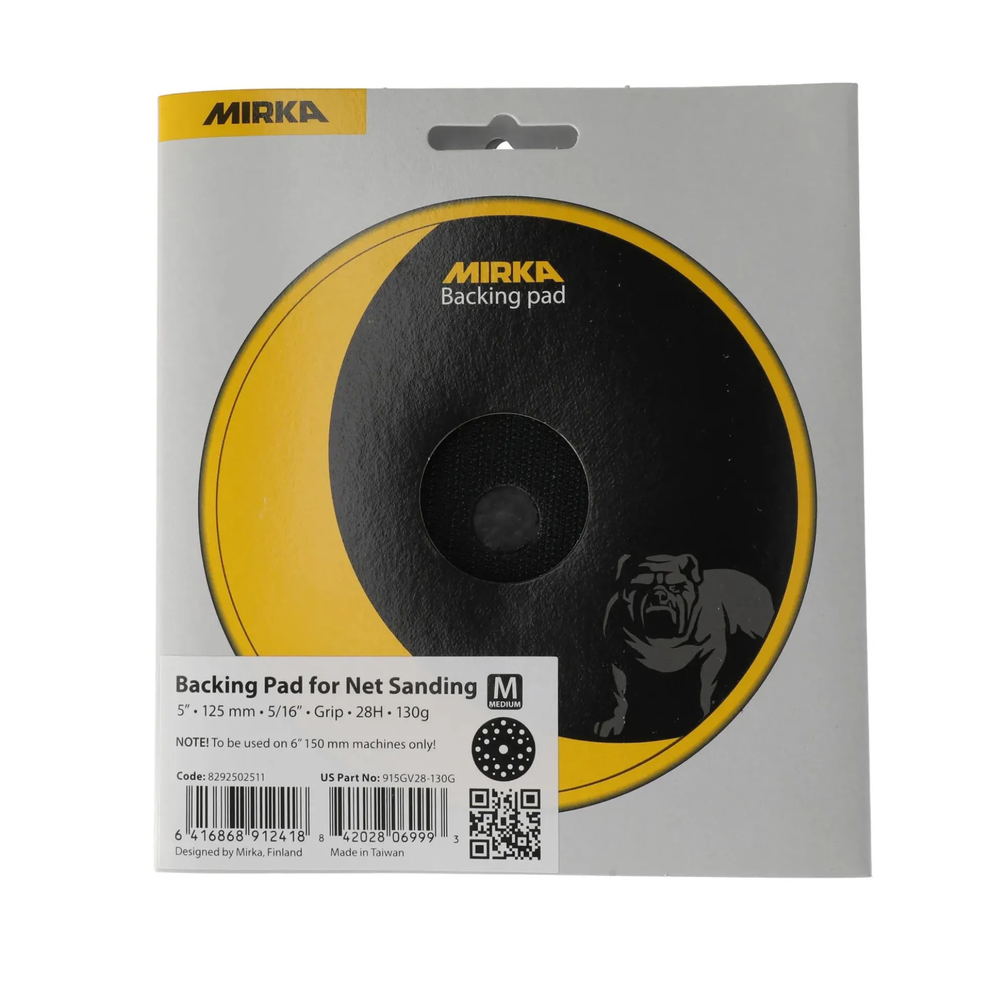 Mirka Schleifteller Ø 125 mm 130 g