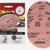 Mirka Ultimax Ligno Ø 125 mm P80, 10 Stück
