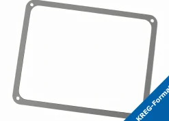 Nivellierrahmen für Befestigungsplatten im Kreg-Format