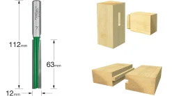 Nutfräser HW (HM) D12