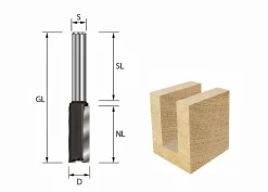 Nutfräser HW (HM) D5