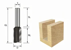 Nutfräser HW (HM) D5