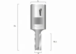 Nutfräser HW 10mx30m Innengewinde M12x1
