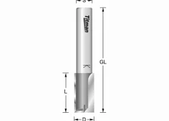 Nutfräser Z2 M410-70-8