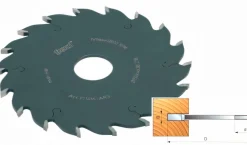 Nutsägeblatt - Nutfräser 150 x 2,0/1,4 x 30 mm, Z=18