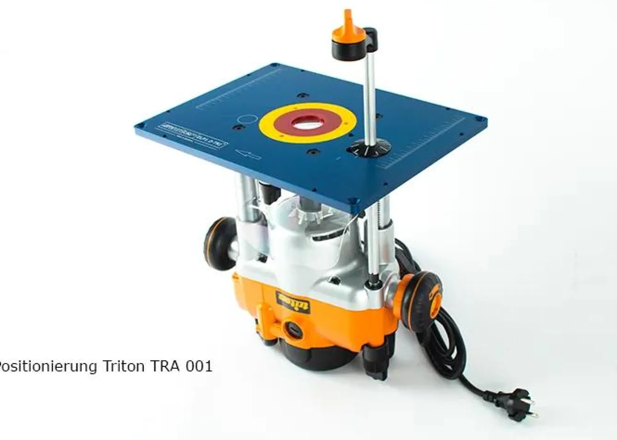 Oberfräse Triton 2400W und sauter Einlegeplatte ELP1.0