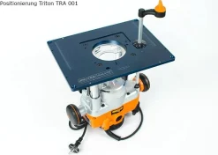 Oberfräse Triton 2400W und sauter Einlegeplatte ELP2.0