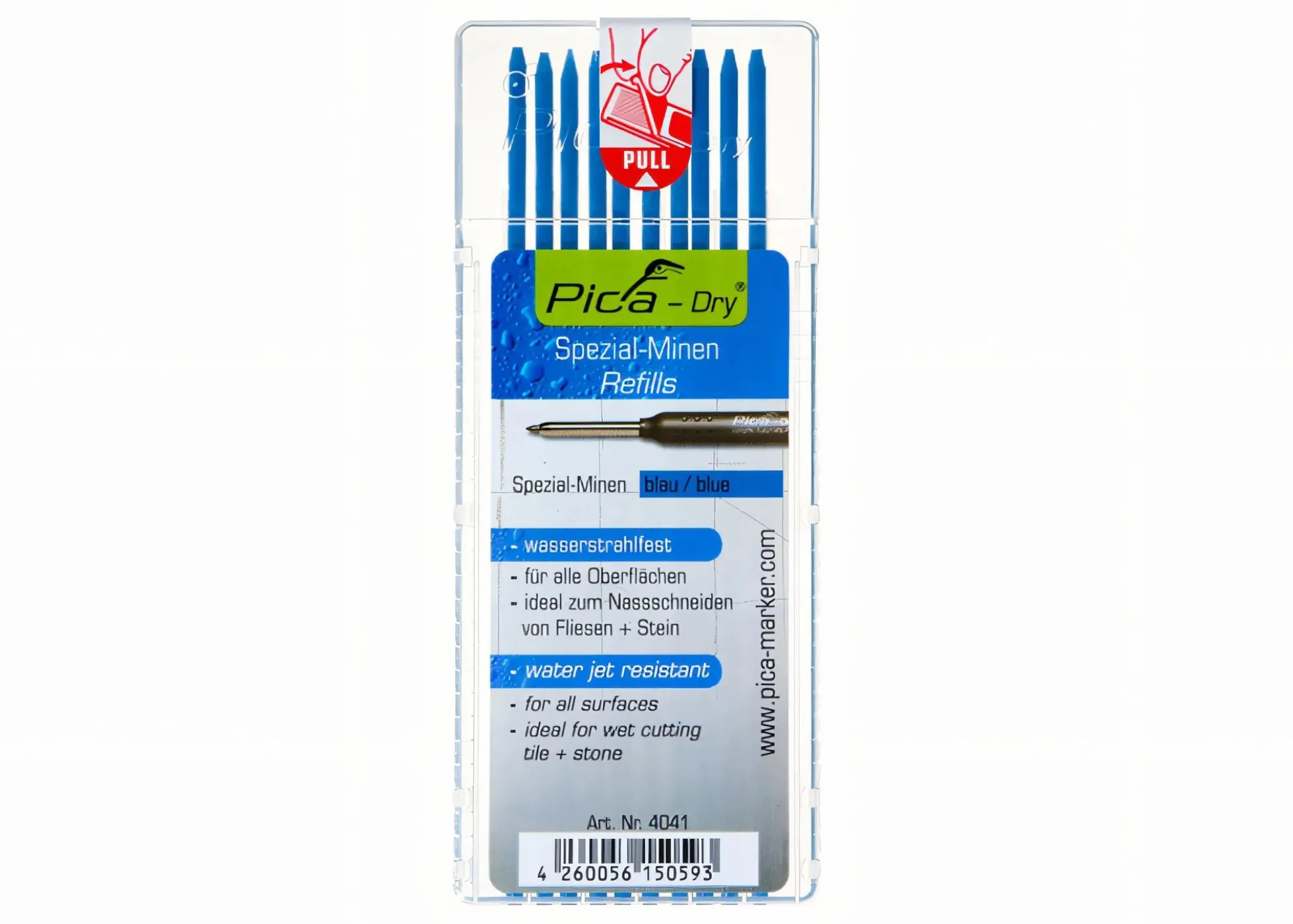 Pica Dry Spezialminen 10 Stück Blau