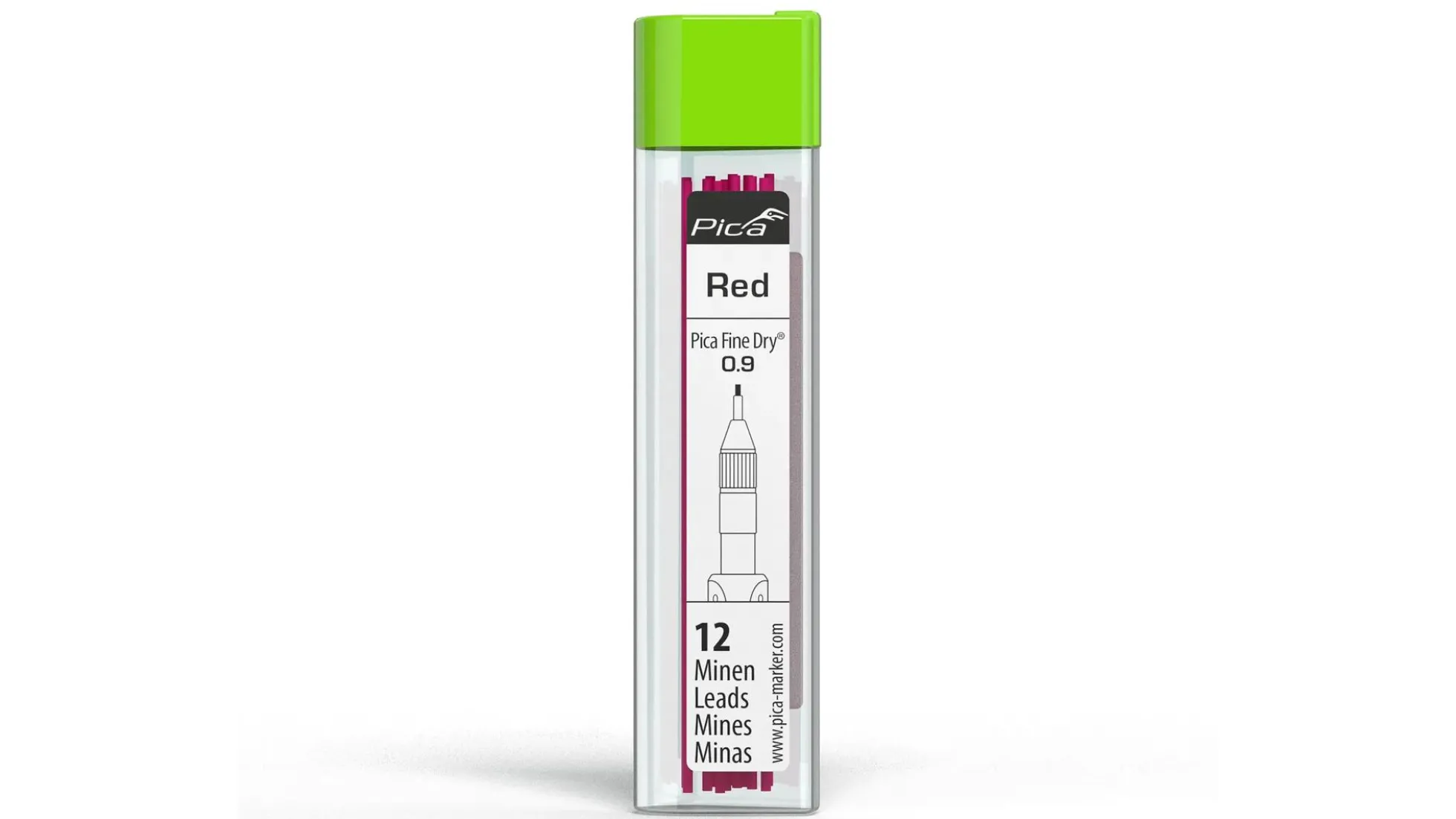 Pica Fine Dry Ersatzminen ROT (SB) 1 St.