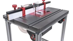 Pivoting Router Lift OFL3.0 and Suhner Motor Complete Set - US Red Edition