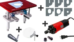 Pivoting Router Lift OFL3.0 and Suhner Motor Complete Set - US Red Edition