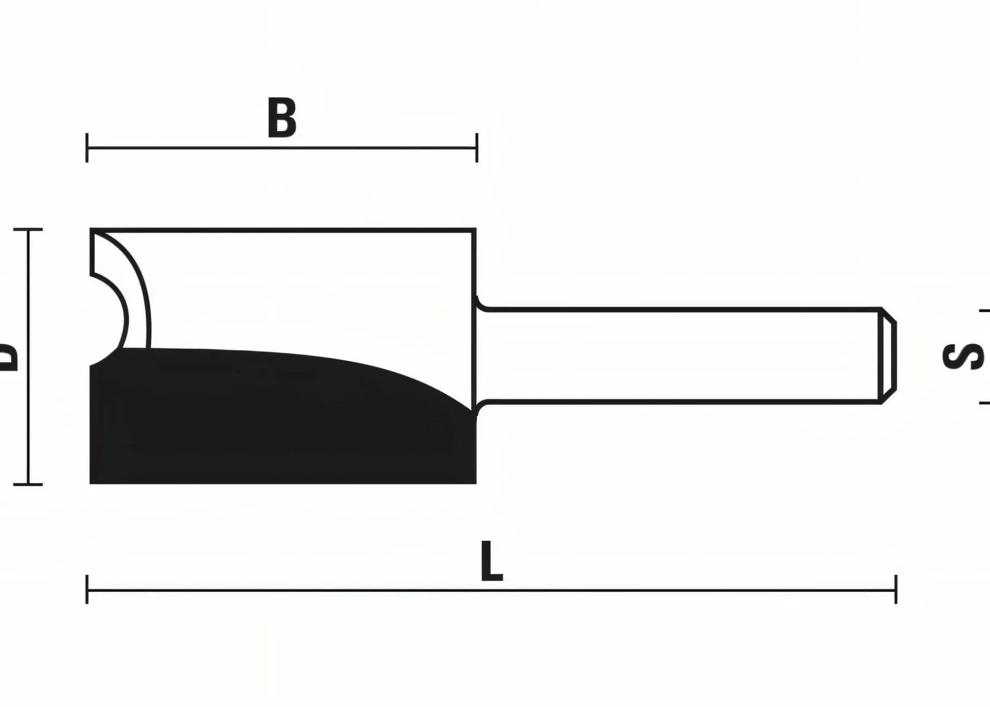 PlanfräserD 12,7 mm