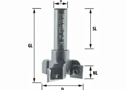 Planfräser HW mit Wendemesser Ø 39 mm