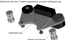 Positionslaser für Standbohrmaschinen