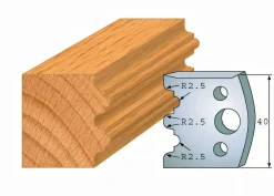 Profilmesser-Paar 108
