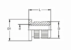 Rampa Muffe Typ TS M10 12mm 10St.