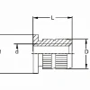 Rampa Muffe Typ TS M5 10mm 10St.