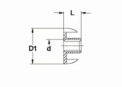 Rampa Muffe Typ TSZ M10 15mm 10St.