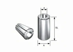 Reduzierhülse 8 mm